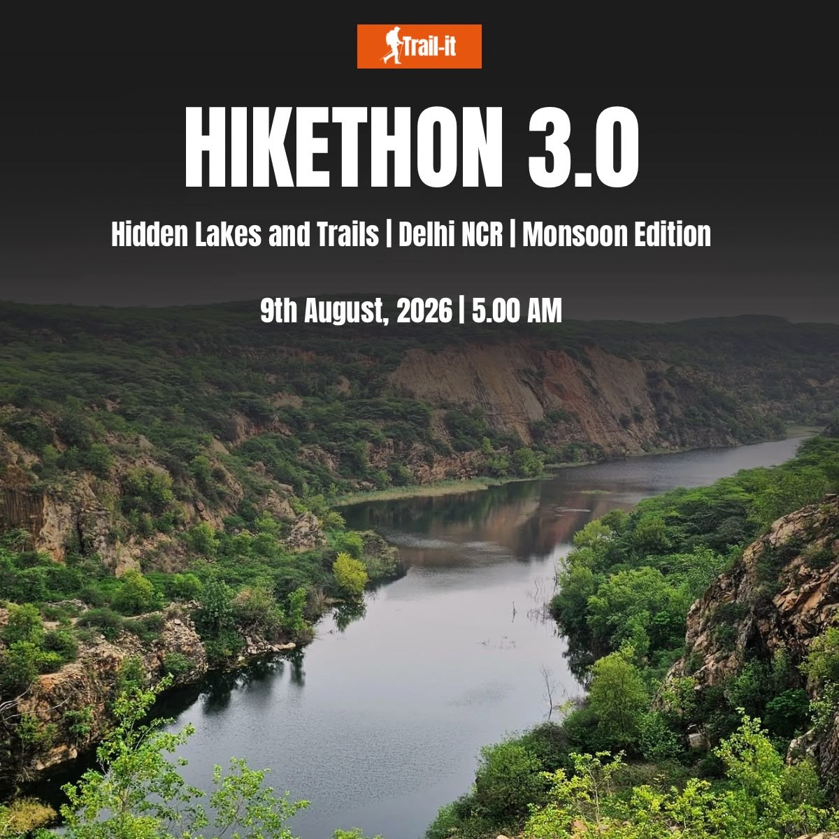 Hikethon 3.0 : Hidden Lakes & Trails